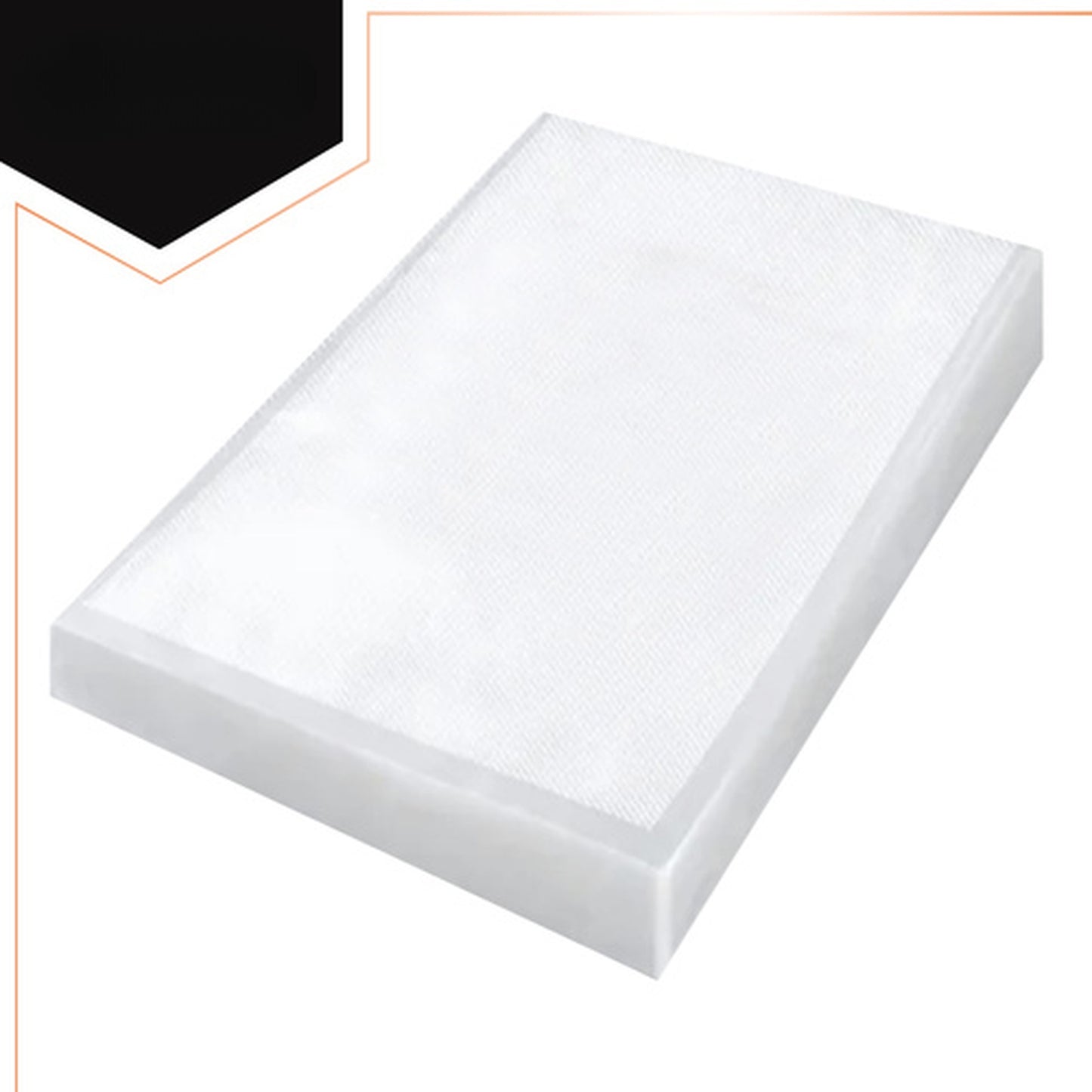 Set 50 Pungi Vidat Alimente 20x30 cm idealSTORE, Compatibile Aparat de Vidat, PE PA