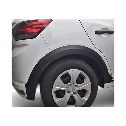 Protectii aripa auto Dacia Sandero Stepway 2021- idealSTORE, ABS, set 4 bucati, montaj adeziv