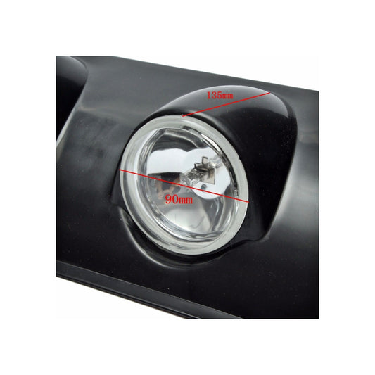 Proiectoare plafon auto LED Angel Eyes 1500 idealSTORE 12V cu cablaj inclus