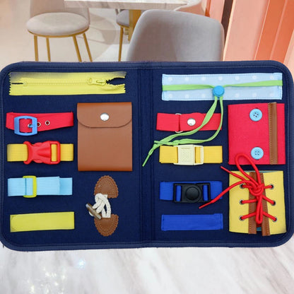 Joc interactiv montessori, Portabil, 1-3 ani, Multicolor