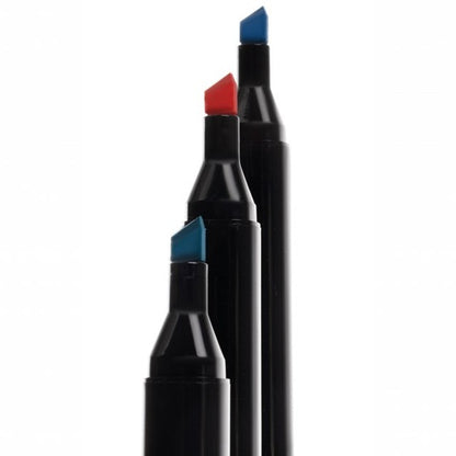 Set 168 carioci profesionale CLASStitude, 2 capete subtire si gros, geanta depozitare, cerneala pe baza de alcool, varf dublu, Multicolor