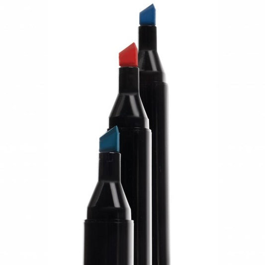 Set 168 carioci profesionale CLASStitude, 2 capete subtire si gros, geanta depozitare, cerneala pe baza de alcool, varf dublu, Multicolor