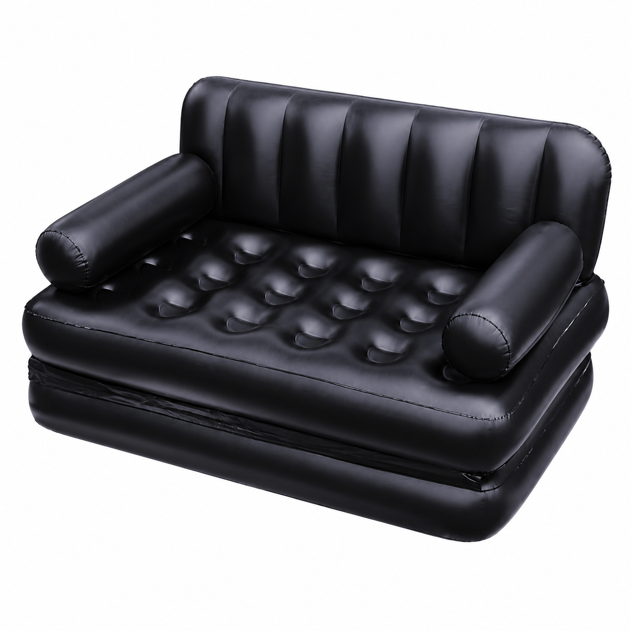 Canapea Gonflabila 5 in 1 idealSTORE, Pat Dublu si Sezlong, 188x152x64 cm
