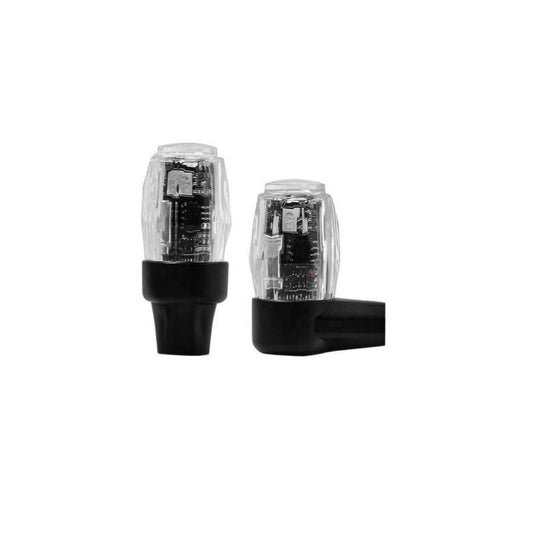 Set 2 Capacele valve idealSTORE cu LED, Reincarcabile prin USB-C