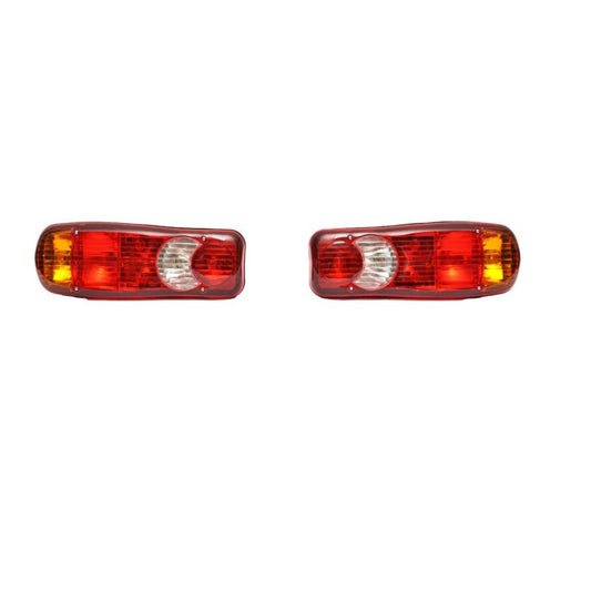 Set 2 Lampi Spate Camion idealSTORE, Dimensiuni 350 x 130 x 70 mm, Tensiune alimentare 12 V, Distanta intre suruburi 50 mm