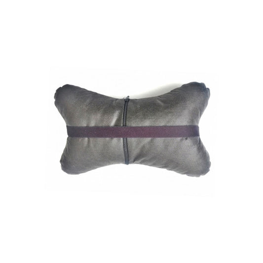 Set 2 Perne/Tetiere idealSTORE Universale pentru Sustinere Gat, Moale, Confortabil, Design elegant, Culoare Neagra