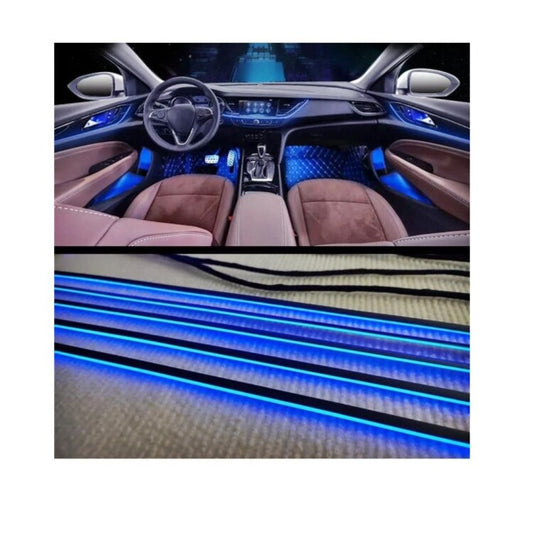 Set 20 Lumini Ambientale LED RGB idealSTORE cu Aplicatie BTT 12V, Include 20 de Benzi Multicolore, Schimba Culoare cu Ajutorul Aplicatie