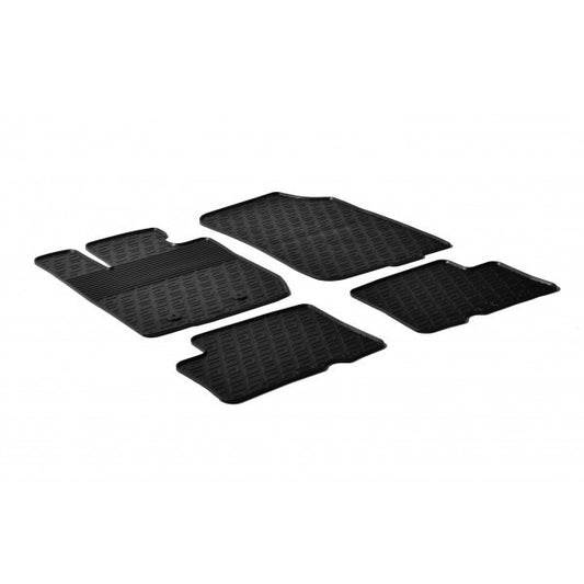 Set 4 covoare profesionale IDL cauciuc Audi A8 D3 2002-2009 material moale imbinat cu un miros placut de vanilie
