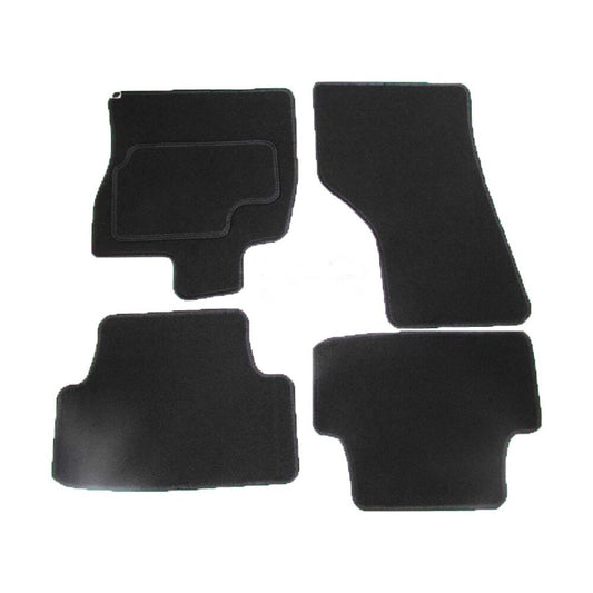 Set 4 Covorose Auto idealSTORE pentru MERCEDES V-Class 2014 ->, Mocheta, Material Textil Moale, Durabil, Usor de Manevrat, culoare Negru