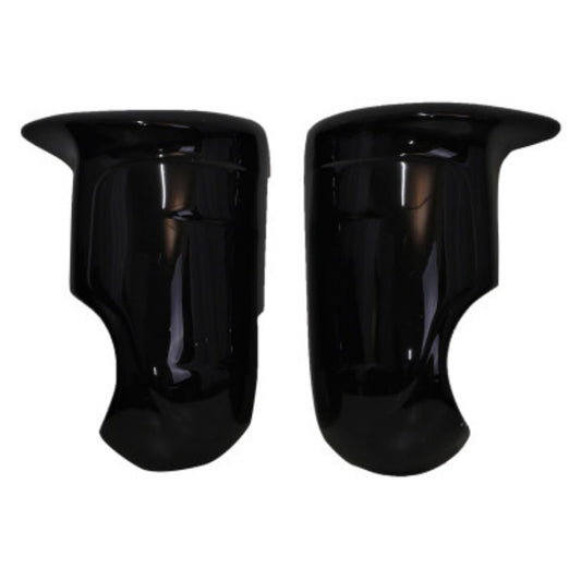 Set Capace Oglinzi Tip Batman idealStore, Compatibile Ford Transit 2003-2014, Negru Lucios, Rezistente UV, Aspect Elegant, Montaj Usor