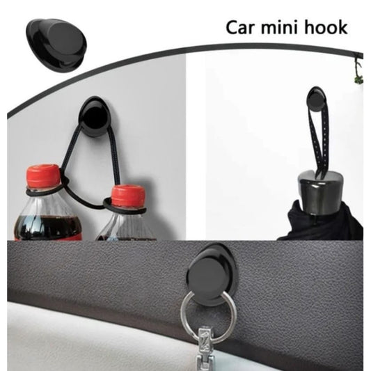 Set Carlige de Agatare Cabluri idealStore, Autoadezive, Montare Usoare, Fixare Sigura si Durabila, Design Compact, Potrivit Pentru Orice Tip de Masina