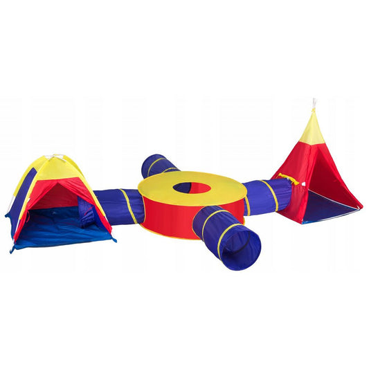 Set de 7 corturi interconectabile, Multicolor, 3 ani +, Smartic
