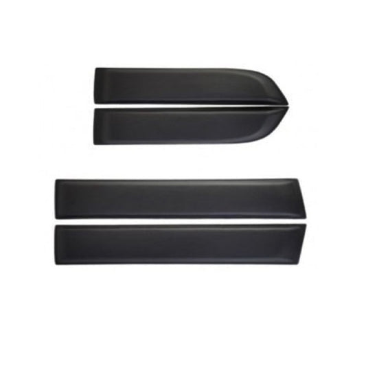 Set idealSTORE 4 Bandouri Usa pentru Dacia Duster II 2018-> din Plastic ABS de Inalta Calitate