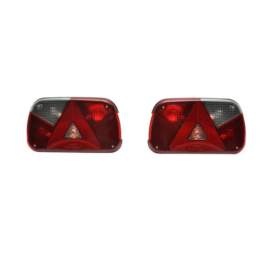 Set Lampi Spate 12V Stanga/Dreapta idealSTORE, Dimensiuni 235 x 140 x 60 mm, Distanta intre Gauri 53 mm