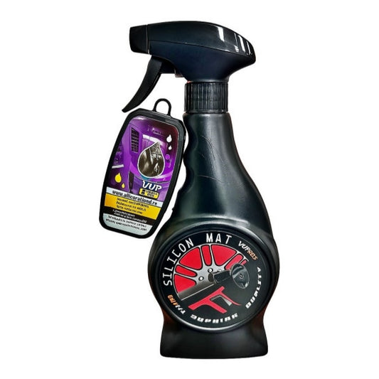 Silicon Mat idealSTORE cu Burete pentru Bord si Plastice Auto VUP 500ml, Reda aspectul natural al materialelor fara a lasa luciu sau urme grase