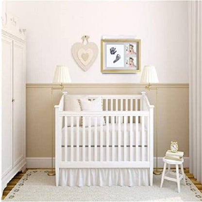 Kit amprenta cu tus, non-toxic, pentru bebelusi, dimensiuni amprenta 5.7 x 9.9 cm, negru Sim Online