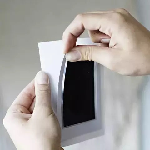 Kit amprenta cu tus, non-toxic, pentru bebelusi, dimensiuni amprenta 5.7 x 9.9 cm, negru Sim Online