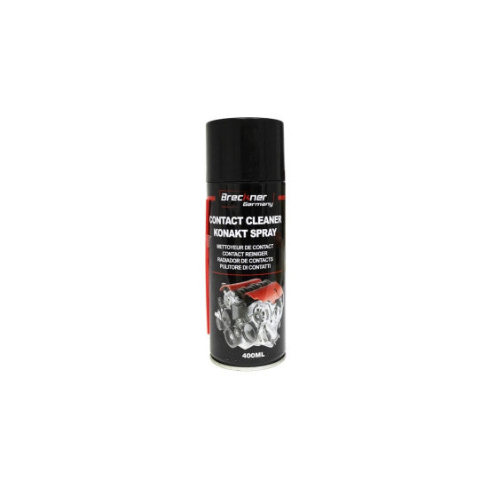 Spray de Curatat Contacte Electrice idealSTORE, Capacitate 400ml, Curata eficient orice parte electronica oxidata sau murdara de uleiuri, Grasimi, Oxizii