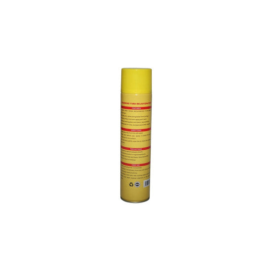 Spray idealSTORE cu Spuma Activa pentru Curatat Anvelope si Cauciuc, Capacitate 650ml, Efect Lucios