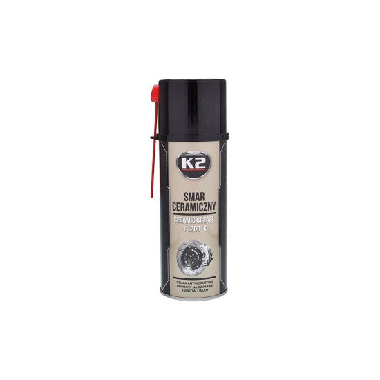 Spray idealSTORE cu Vaselina Ceramica K2 400ml, Rezistent la Acizi si Apa, Anticoroziv, Utilizat pentru sistemele de franare cu sisteme ABS, ASR si ESP, evacuare, suruburi de montare a colectorului