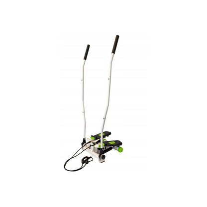 Stepper Reglabil idealSTORE cu Manere Antiderapante si Corzi Elastice, Sistem Twist, Calculator 5 Functii