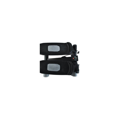 Stepper reglabil cu corzi pentru fitness IDEALSTORE Black Edition