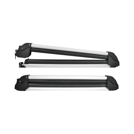 Suport schiuri si snowboard auto pentru bare transversale idealSTORE 560 mm sistem antifurt