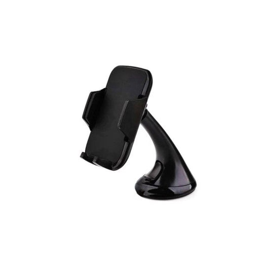 Suport Telefon idealSTORE cu Prindere prin Ventuza, Lungime 13 cm, Fixare pe Parbriz