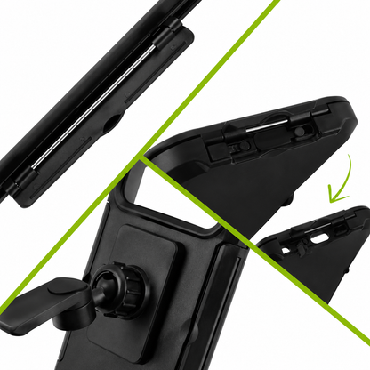 Suport Telefon Bicicleta idealSTORE Impermeabil cu Rotire 360 si Fixare pe Ghidon
