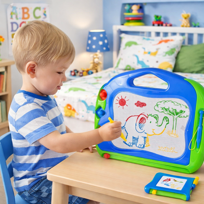 Tablita magnetica 2 in 1 de scris si desen pentru copii