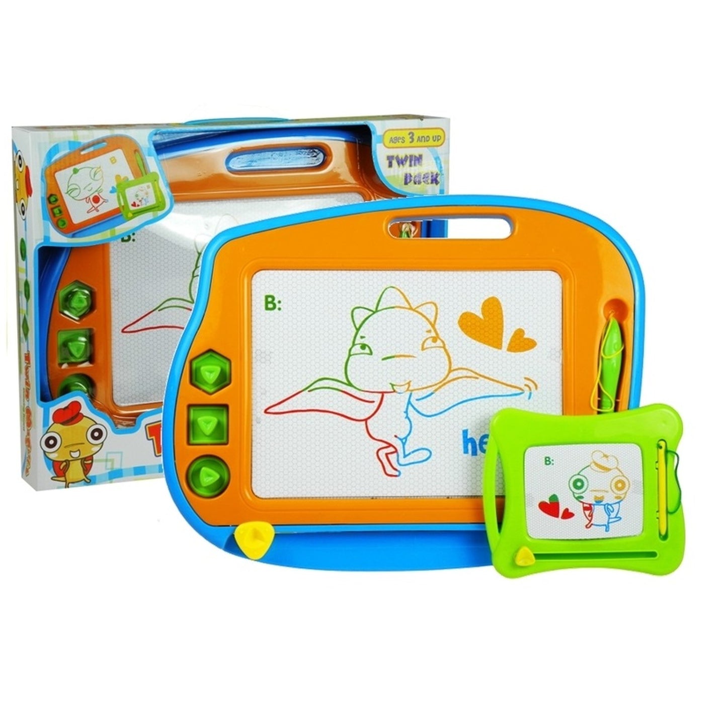 Set 2 Table Magnetice 2 in 1 pentru Copii Hello Kitty