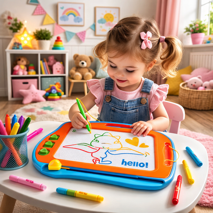 Set 2 Table Magnetice 2 in 1 pentru Copii Hello Kitty