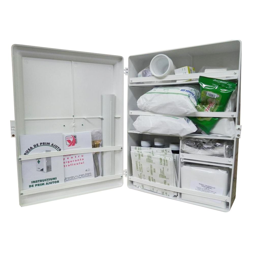 Trusa de prim ajutor pentru perete, 385x285x115mm, VistaCar