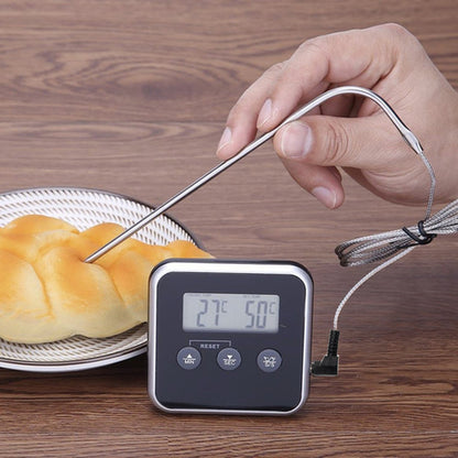 Termometru Digital de Bucatarie idealSTORE cu Sonda Inox si Afisaj LCD