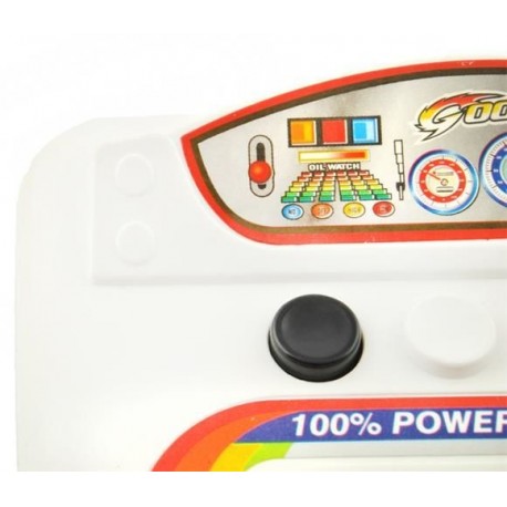 Circuit Electric 2in1 , FAST TGV, 115 Piese, pista dubla, 2 telecomenzi, cu masinuta si trenulet electrice