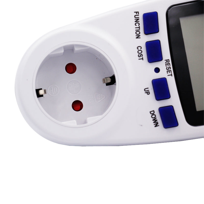 Priza cu Afisaj LCD pentru Masurare si Monitorizare Consum si Tensiune Curent Energie Electrica, 3600W