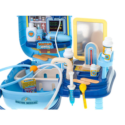 Trusa Medicala Copii Rescue Doctor IdealStore 34 Piese Tip Valiza