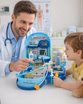 Trusa Medicala Copii Rescue Doctor IdealStore 34 Piese Tip Valiza