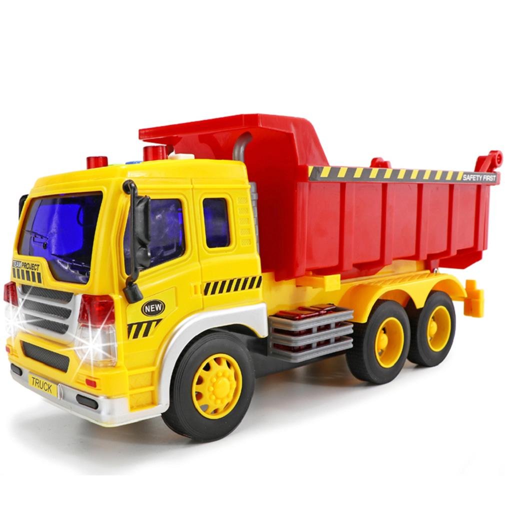 Masinuta Basculanta Cu Frictiune Lumini Si Sunete Scara 1 La 16