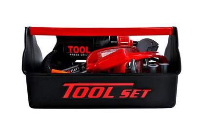 Set pentru copii, trusa cu unelte si cutie pentru depozitare, Tool Box 22 elemente